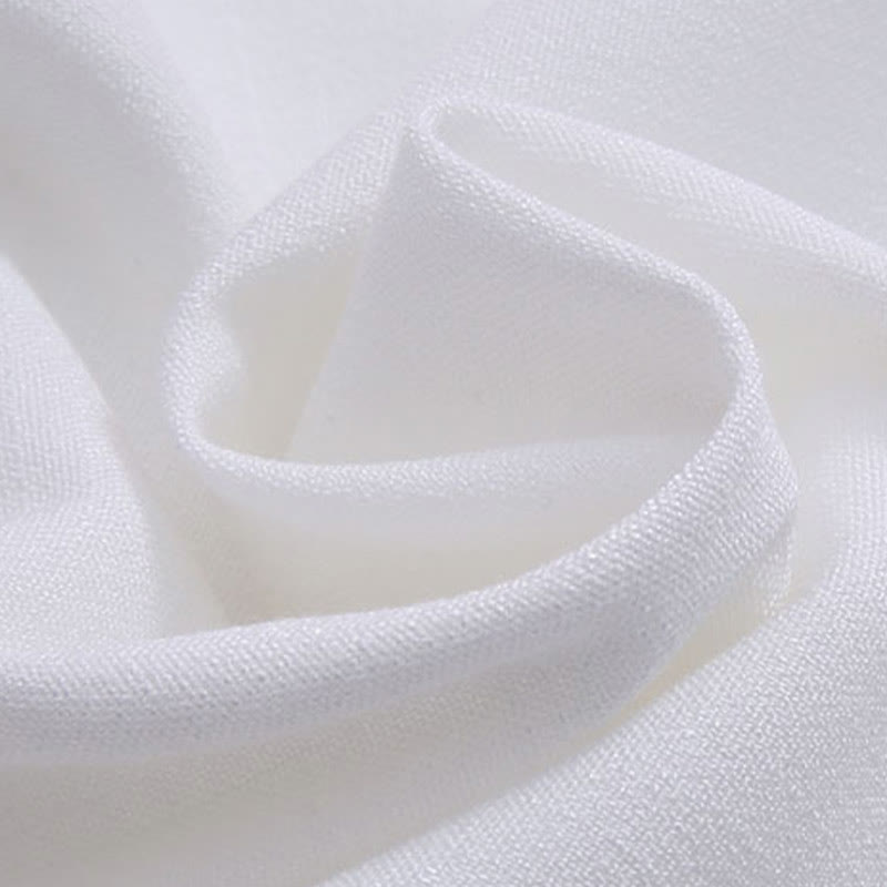 Summer Unisex Elastic Waist Tai Chi Qigong Practice Breathable Cotton Linen Pants With Pockets