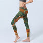 Dunhuang Flying Apsaras Print Gym Leggings Women's Yoga Pants