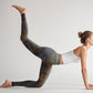 Golden Mountains Clouds Print Gym Leggings Women's Yoga Pants