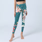 Dragon Cherry Blossoms Print Gym Leggings Women's Yoga Pants