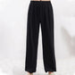 Summer Solid Color Unisex Elastic Waist Tai Chi Qigong Practice Pants With Pockets