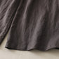 Casual Colorblock Drawstring Women's Cotton Wide Leg Pants With Pockets