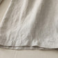 Casual Colorblock Drawstring Women's Cotton Wide Leg Pants With Pockets