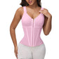 Extreme Latex Corset Waist Vest With Bra