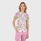 Women's Medical Objects Printed Scrub Set ST14