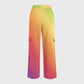 Women's Neon Ombre Leopard Printed Scrub Set SL07