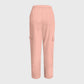 Women's Pastel Leopard Printed Scrub Set SL03