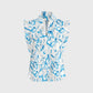 Women's Peace Ocean Ombre Printed Scrub Set SG07