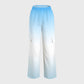 Women's Peace Ocean Ombre Printed Scrub Set SG07