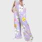 Women's Happy Birthday Teeth Printed Scrub Set ST02