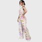 Women's Medical Stuff Printed Nurse Scrub Set ST04