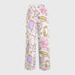 Women's Medical Stuff Printed Nurse Scrub Set ST04