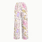 Women's Medical Stuff Printed Nurse Scrub Set ST04