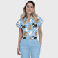 Women's Dog Lover Printed Scrub Set SN15