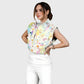 Women's Vibrant Spring Printed Scrub Set SG10