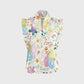 Women's Vibrant Spring Printed Scrub Set SG10