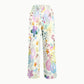 Women's Vibrant Spring Printed Scrub Set SG10