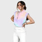 Women's Rainbow Ombre Printed Scrub Set SG12
