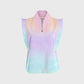 Women's Rainbow Ombre Printed Scrub Set SG12
