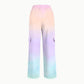 Women's Rainbow Ombre Printed Scrub Set SG12