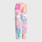 Women's Pastel Floral Printed Scrub Set SG16