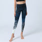 Circular Mandala Flower Print Gym Leggings Women's Yoga Pants