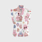 Women's LABUBU Printed Scrub Set SN02