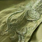 Retro Casual Embroidery Design Drawstring Cotton Linen Women's Wide Leg Pants With Pockets
