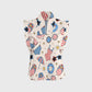 Women's American Pattern Scrub Set SA03