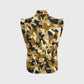 Women's Khaki Camouflage Printed Scrub Set ST864