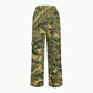 Women's School Nurse Camo Printed Scrub Set ST867