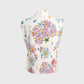 Women's Retro Floral Printed Scrub Set SF01