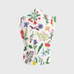 Women's Earth Day Daisies Printed Scrub Set SF02