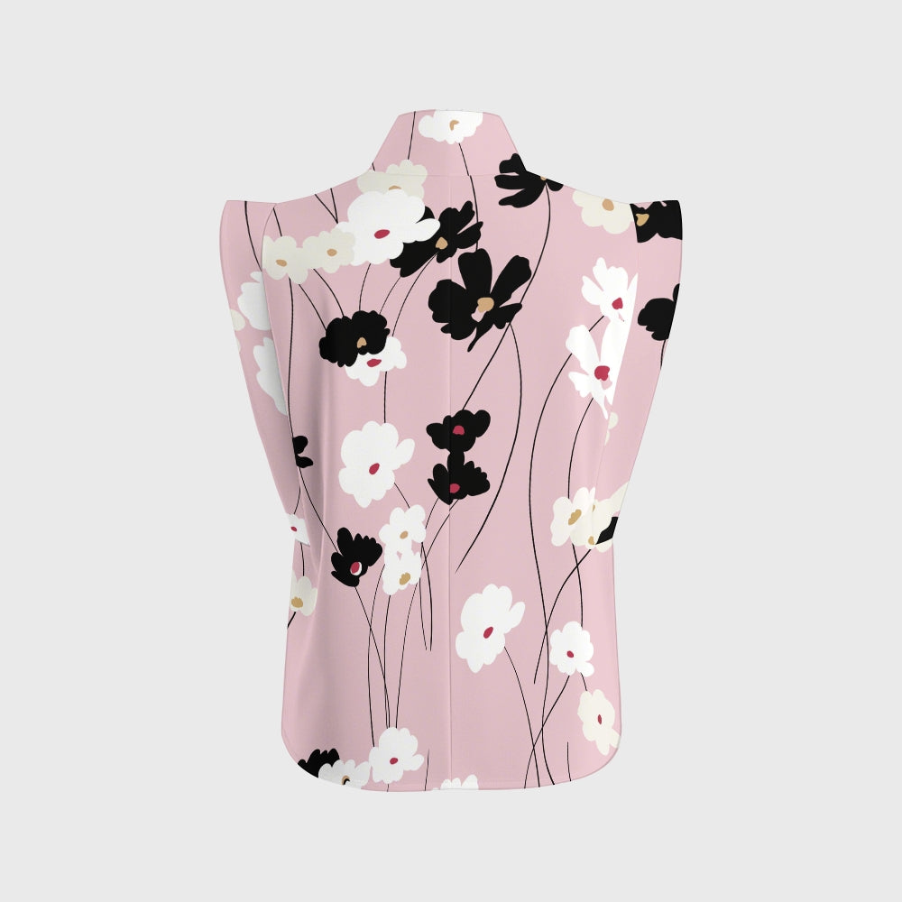 Women's Floral Printed Scrub Set SF05