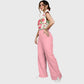 Women's Romantic Rose Garden Printed Scrub Set SF06