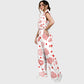 Women's Boho Hearts Printed Scrub Set CL01