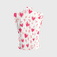 Women's Leopard Jaguar Heart Printed Scrub Set CL02