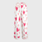 Women's Leopard Jaguar Heart Printed Scrub Set CL02