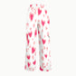 Women's Leopard Jaguar Heart Printed Scrub Set CL02