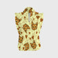 Women's Puss In Doodle Printed Scrub Set SN20