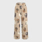 Women's Cheetah Heart Printed Scrub Set CL06