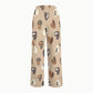 Women's Cheetah Heart Printed Scrub Set CL06