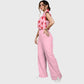 Women's Smiling Hearts Printed Scrub Set CL07