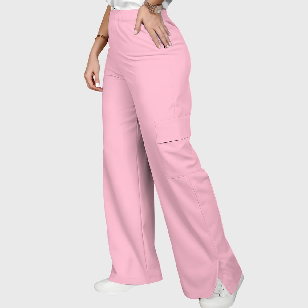 Women's Smiling Hearts Printed Scrub Set CL07