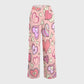 Women's Fall in Love Printed Scrub Set CL10