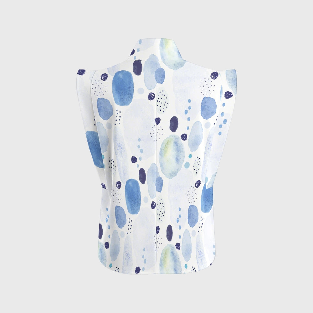 Women's Polka Dot Printed Scrub Set SP02