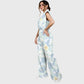 Women's Polka Dot Printed Scrub Set SP03