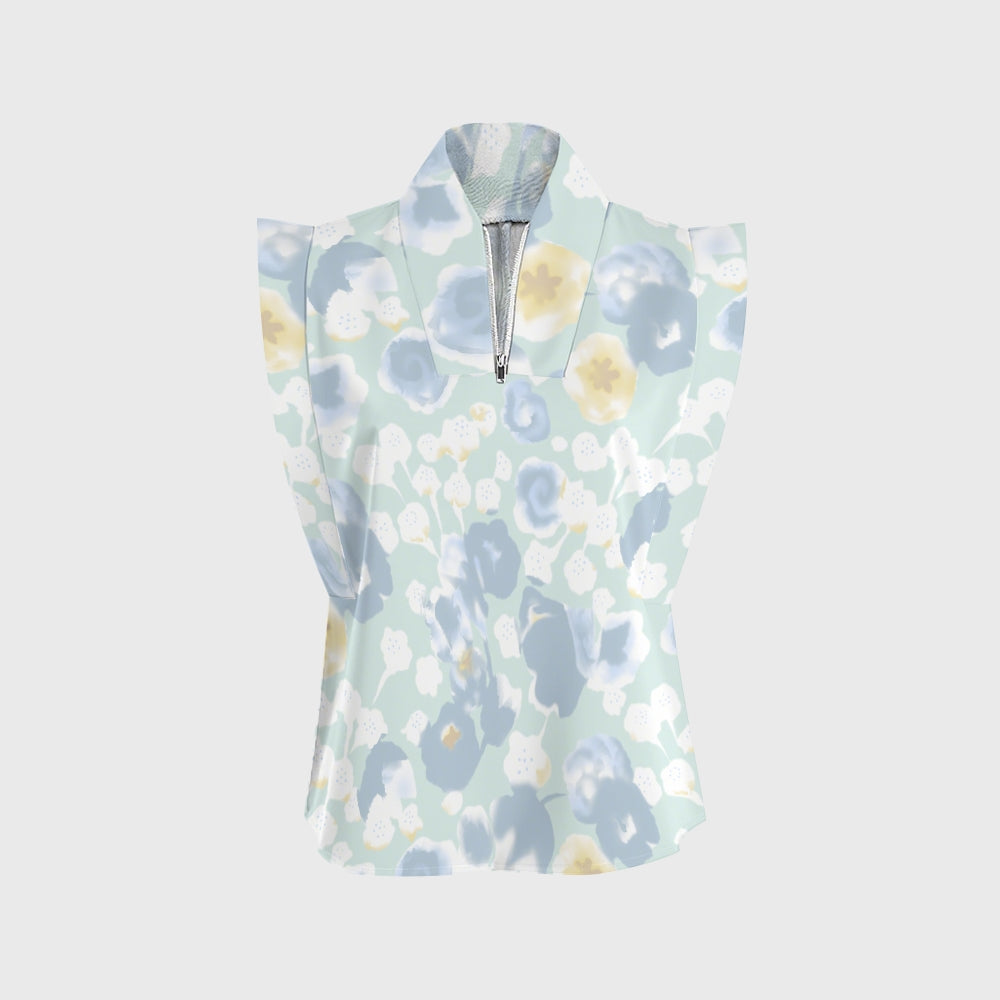 Women's Polka Dot Printed Scrub Set SP03
