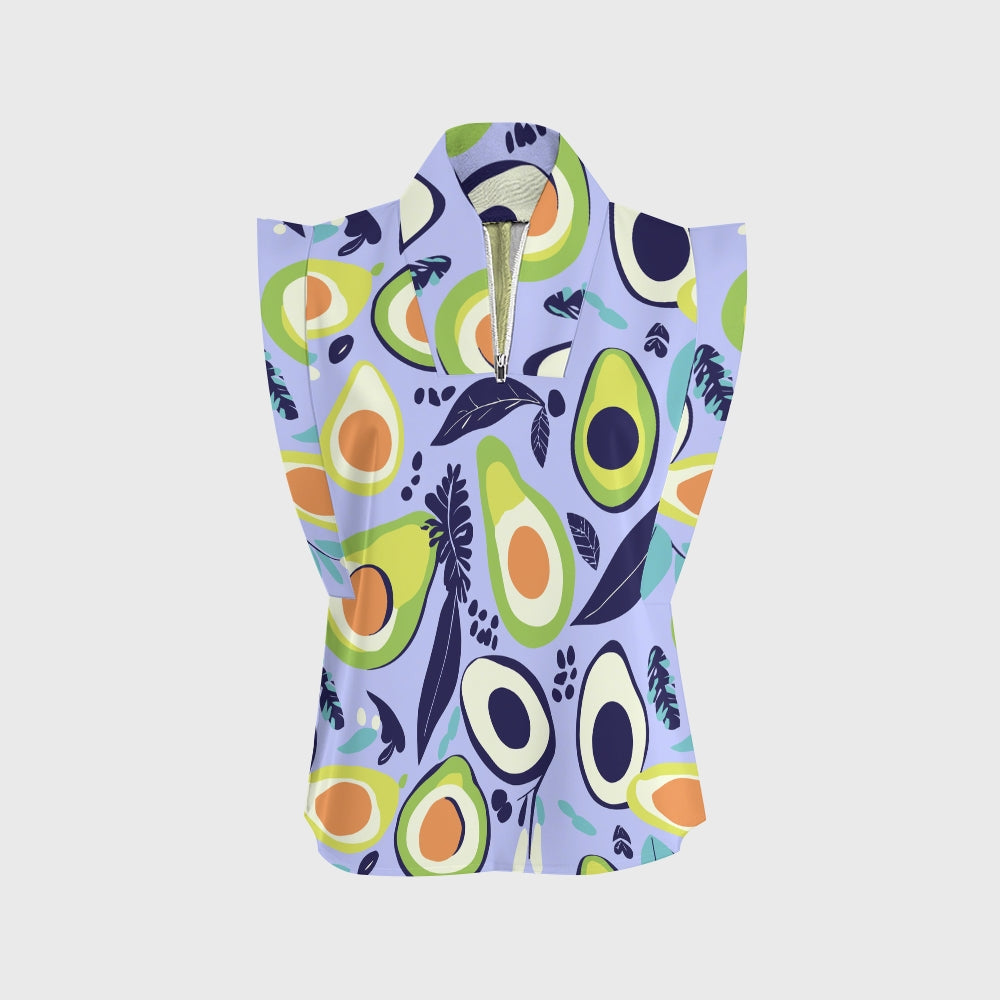 Women's Avocado Printed Scrub Set SP04