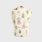 Women's Polka Dot Printed Scrub Set SP08